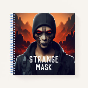 Carnet Strange mask Notitieboek