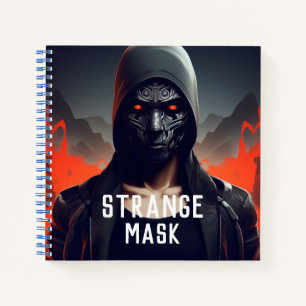 Carnet Strange mask Notitieboek