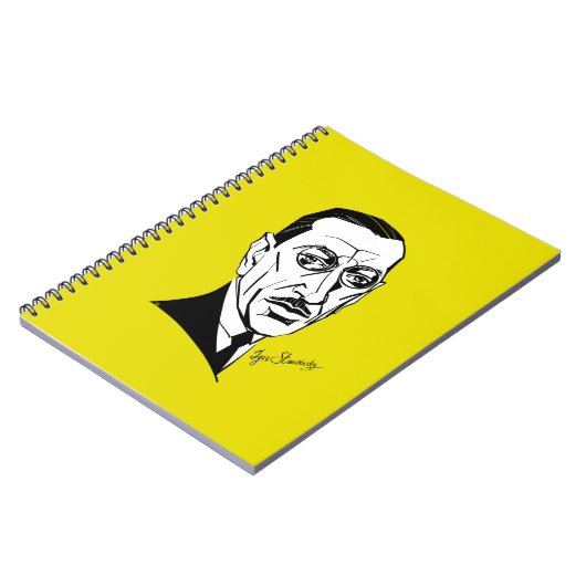 Carnet Stravinsky (Côté gauche)