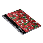 Carnet Strawberries and Cream Pattern Personalised (Côté Droit)