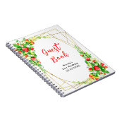 Carnet Strawberries and Daisies Birthday Guest Book (Côté Droit)
