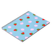 Carnet Strawberries & Flowers (Côté gauche)