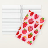 Carnet Strawberry Delight Pattern (À l'intérieur)
