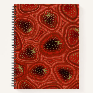 Carnet Strawberry Dreams Deluxe Spiral Notebook