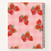 Carnet Strawberry Fields | Jolie esthétique de fru (Dos)