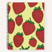 Carnet Strawberry Spiral Notebook (Devant)
