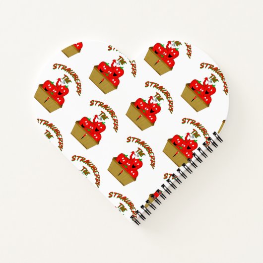 Carnet Strawberry Time ! (Dos)