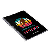 Carnet Stride Beyond Legend Sasquatch Amputé Vintage  (Côté Droit)