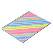 Carnet striped notebook (Côté gauche)