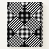 Carnet Stripes Check Harlequin Pois Conception mixte (Dos)