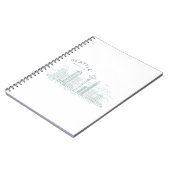 Carnet Stroke Skyline de Seattle (Côté gauche)