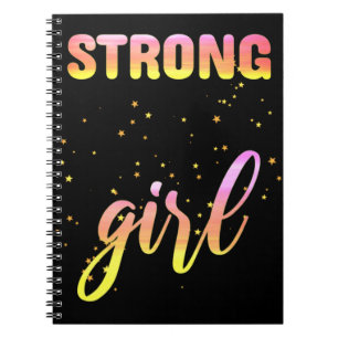 Carnet Strong Girl Pastel Star