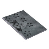 Carnet Structure arrière - plan texture (Côté Droit)