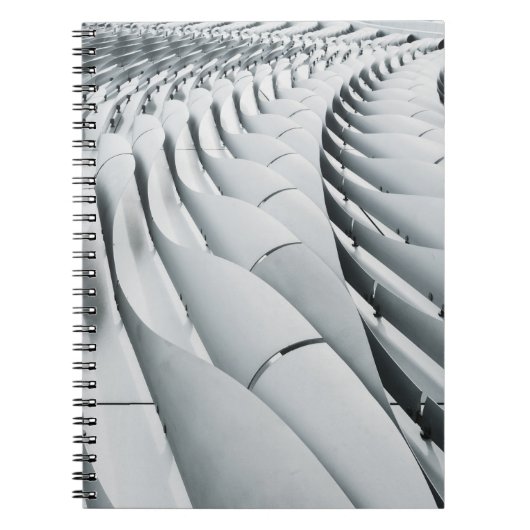 Carnet Structure du bâtiment blanc et gris (Devant)