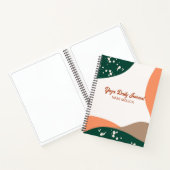 Carnet Studio Abstrait moderne Terra Cotta Yoga (Intérieur)