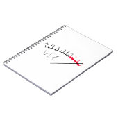 Carnet Studio de niveau sonore VU Meter (Côté gauche)