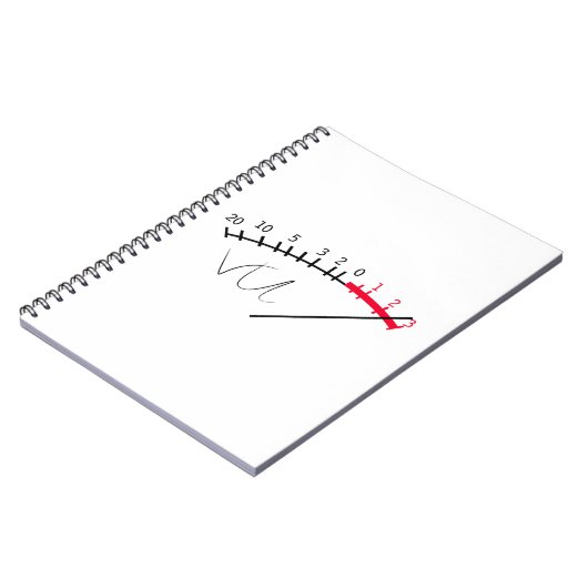 Carnet Studio de niveau sonore VU Meter (Côté gauche)