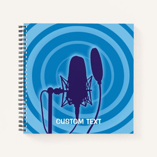 Carnet Studio microphone (Devant)