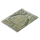 Carnet Stupa bouddhiste, Nagarjunakonda (chaux) (Côté gauche)