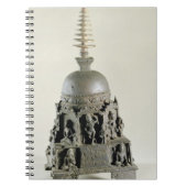 Carnet Stupa, Pala, Nalanda, le Bihar (bronze) (Devant)