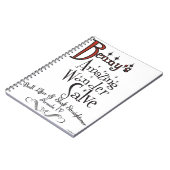 Carnet Stupéfier de Benny ! huile 100% de pureSnake (Côté gauche)