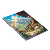 Carnet style anime de village de rêve (Côté Droit)