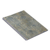 Carnet Style Art déco design luxe géométrique sans faille (Côté Droit)