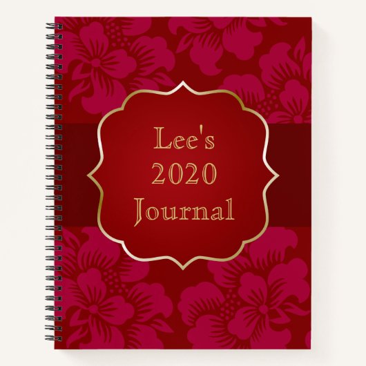 Carnet Style asiatique 2020 (Devant)