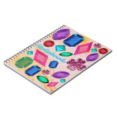 Carnet style bijoux féminins (Côté gauche)
