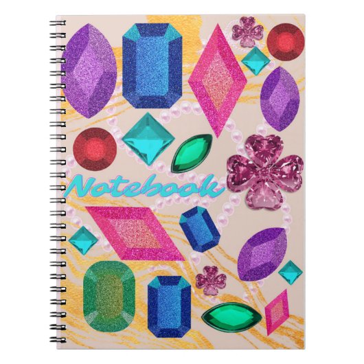 Carnet style bijoux féminins (Devant)
