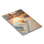 Carnet Style Boho chaleureux et Abstrait (Côté Droit)