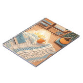 Carnet Style Boho chaleureux et Abstrait (Côté gauche)