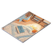 Carnet Style Boho chaleureux et Abstrait (Côté gauche)