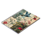 Carnet Style botanique collage (Côté gauche)