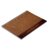 Carnet Style Brown naturel (Côté gauche)