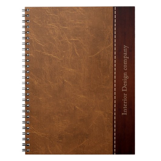 Carnet Style Brown naturel (Devant)