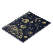 Carnet Style classique Sun&Moon&Star Divination Astrologi (Côté gauche)