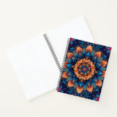 Carnet Style d'art numérique de fleur de mandala-23907 (Intérieur)