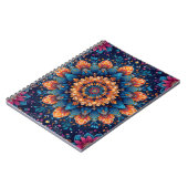 Carnet Style d'art numérique de fleur de mandala-23907 (Côté gauche)
