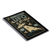 Carnet Style de bande dessinée UFO (Côté Droit)
