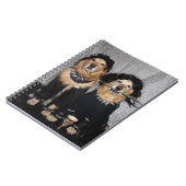 Carnet Style de Goth de golden retriever (Côté gauche)