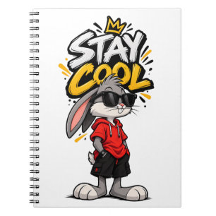 Carnet Style de rue lapin graphique Restez cool – Urba dr