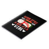 Carnet Style de sushi plus qu'une bouchée (Côté gauche)