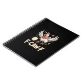 Carnet Style décontracté créatif Funny F Caw F Hen (Côté gauche)