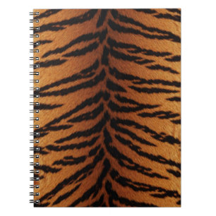 Carnet 🐅 Style d'Impression d'Animal à Rayure de Tigre G