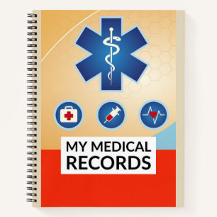 Carnet Style d'ordinateur portable Médicale pour le gard