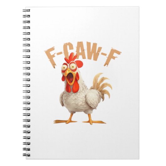 Carnet Style esthétique classique F-Caw-F (Devant)