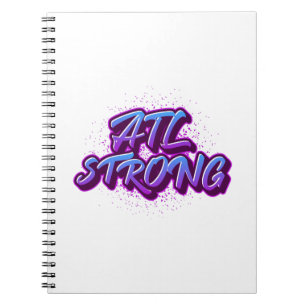 Carnet Style Graffiti ATL Strong