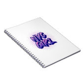 Carnet Style Graffiti pour fille NYC (Côté Droit)