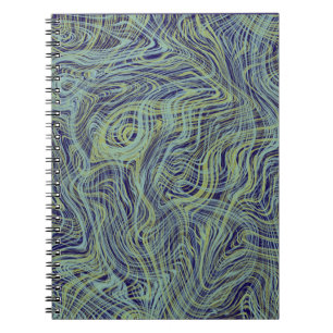 Carnet Style marbré